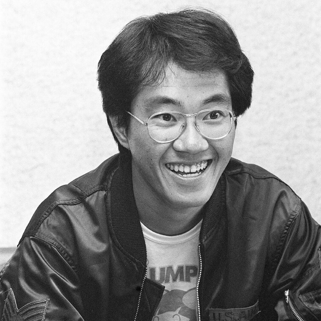 鸟山明，摄于1982年。自他在20世纪80年代创作《龙珠》以来，这部漫画已经出版了42卷，在全球销售了成百上千万册，成为最著名的漫画之一。