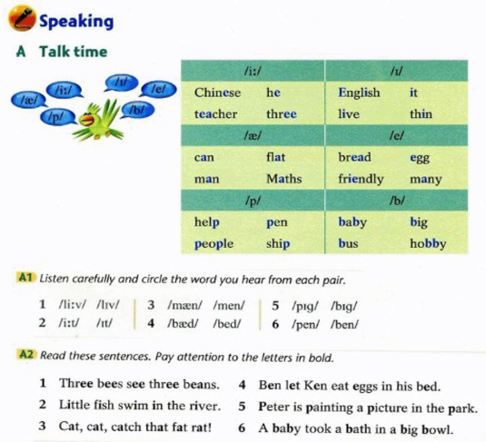 沪教牛津版初中七年级上册英语Speaking录音