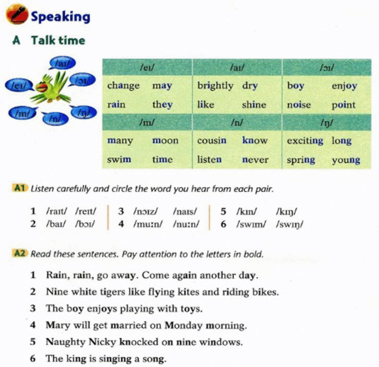 沪教牛津版初中七年级上册英语Speaking录音