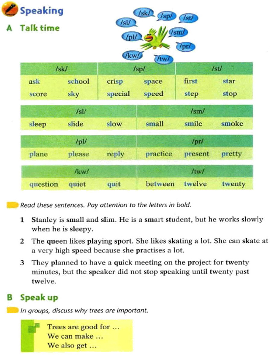 沪教牛津版初中七年级下册英语Speaking录音