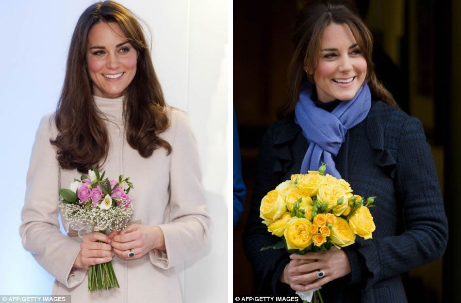 Creams and whites languished towards the bottom of the table of what Kate has been seen wearing