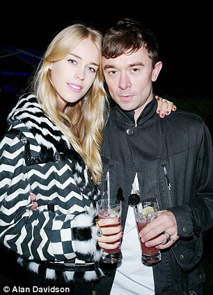 Lady Mary Charteris with Robbie Furze